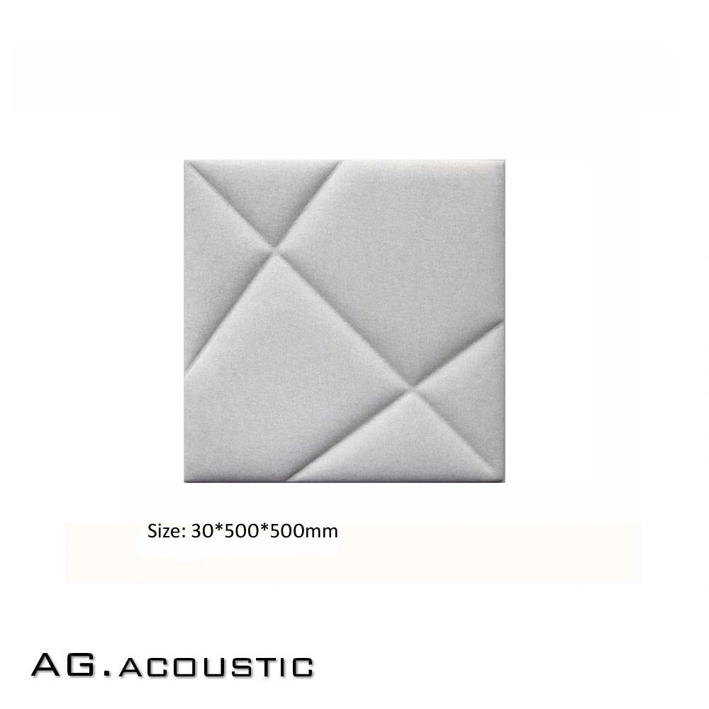 AG. Acoustic Interior Construction Material 3D Polyester Fiber Sound Absorbing Wall Boards