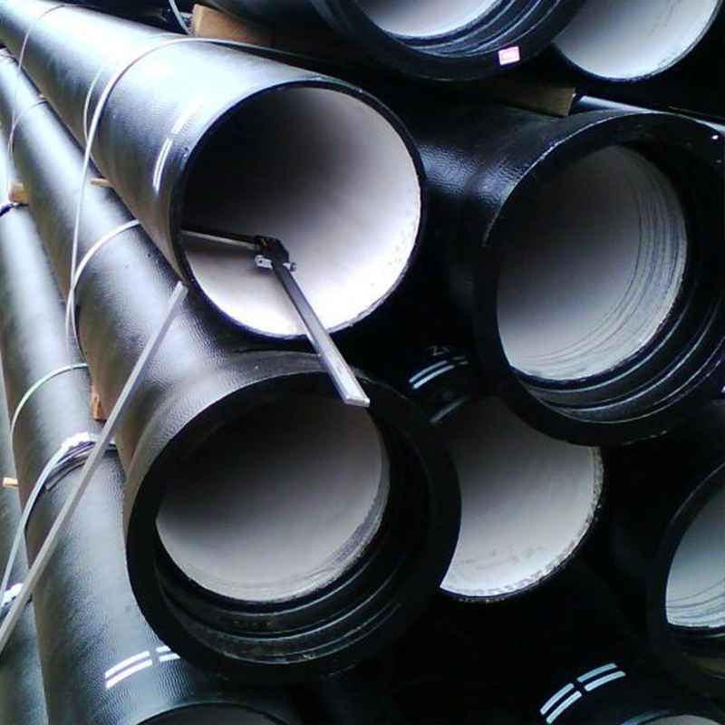 En545 K9 C30 C40 Centrifugal Casting Cement Lined Ductile Cast Iron Pipe Price List for Water Supply