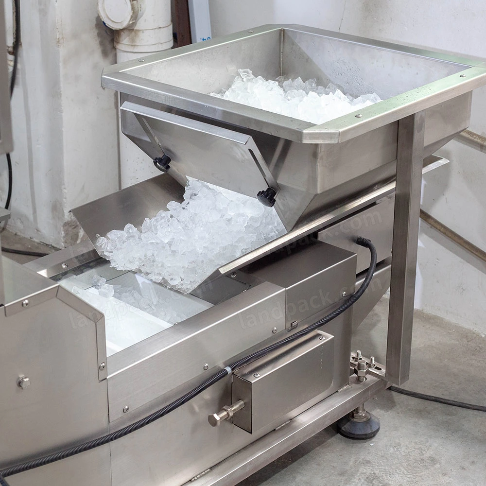 Automatic Vertical Weighting and Packing Machine for 1-5kg Ice Cube Frozen Food