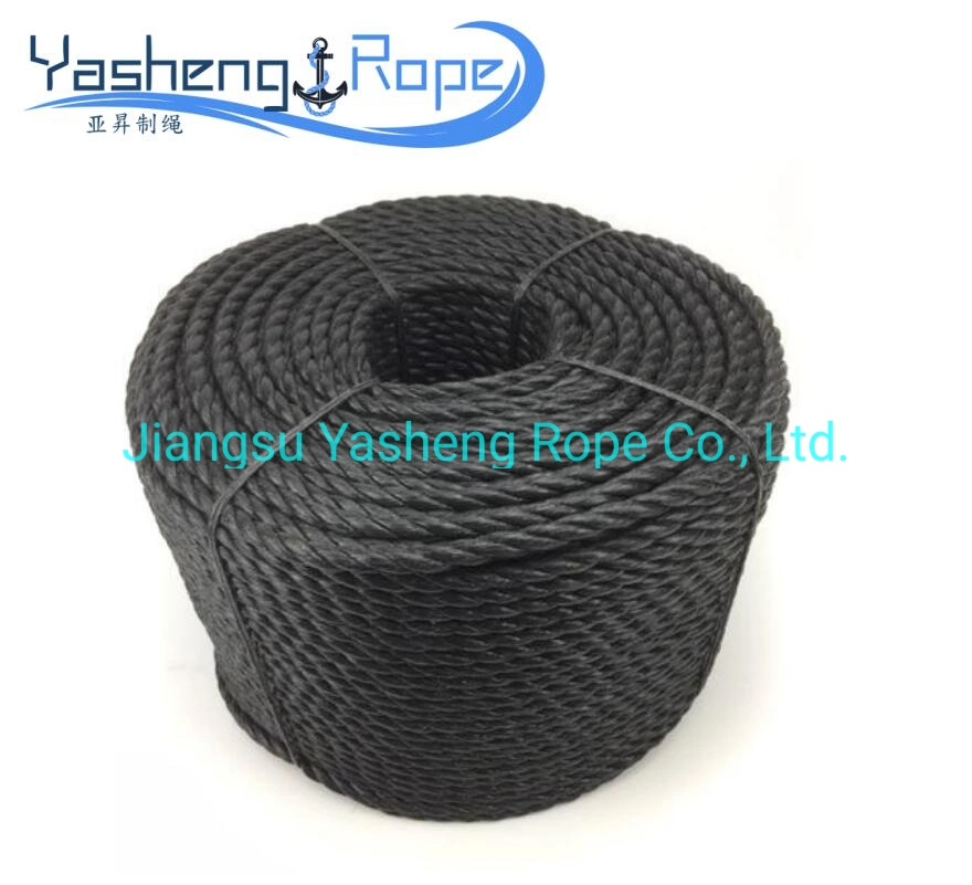 3-4 Strand Factory Polyester Rope /PP/Nylon Twisted Rope