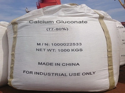 Food Additive Calcium Gluconate Chemical of Tech Grade, Pharmacy Grade, Injection Grade