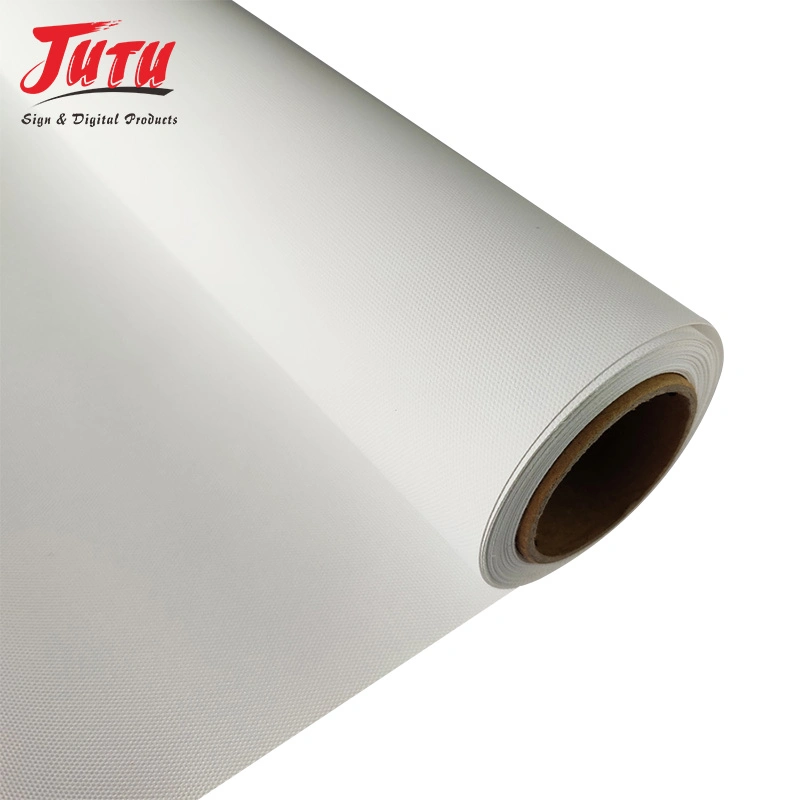 Jutu Ink Polyester Eco-Solvent Printing Semi-Glossy Polyester Canvas