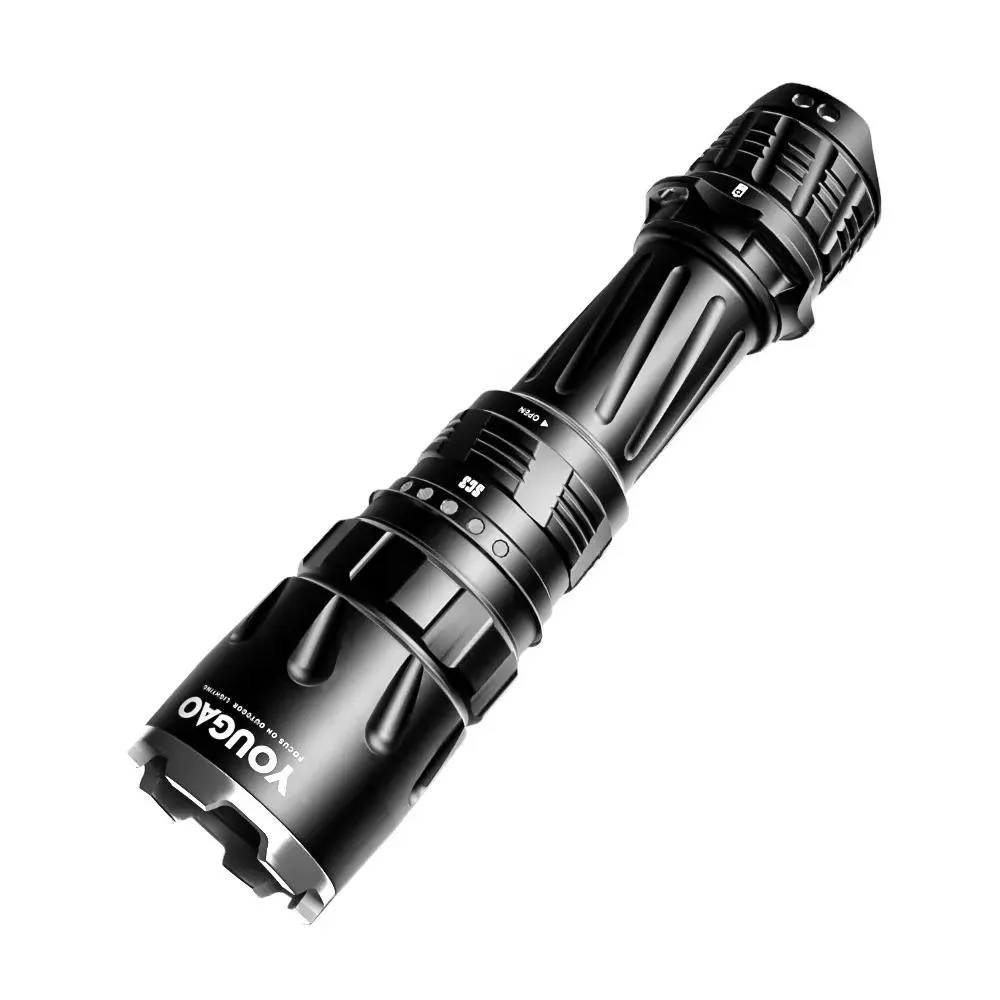 Yougao Sft40 15000lm Rechargeable Waterproof Portable High Mode Long Range Flashlight