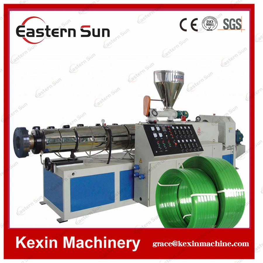 Plastic Pipe Strapping Band Production Extrusion Machine / Extruding Line