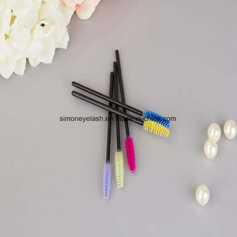 Private Label Acceptable Tool for Eyelash Extension Tool Pink Eyelash Brush