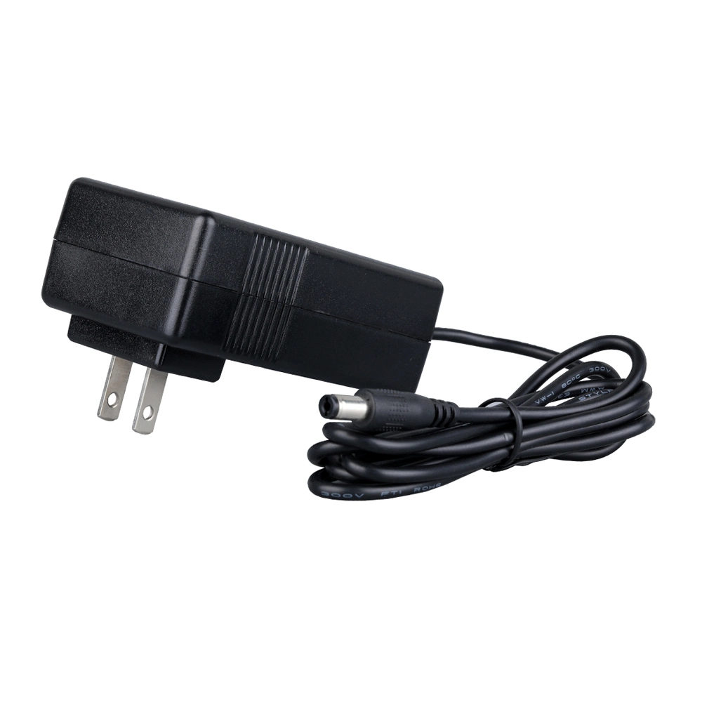 Factory Price Plastic Adapter AC100-240V Wall Plug 12V 3A 36W Power Charger for Laptop/LED Stirp