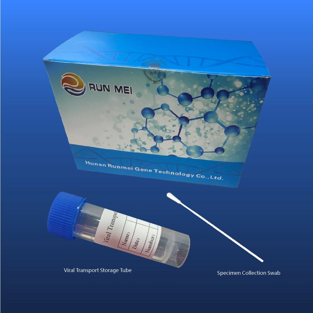 Transporte un hisopo estéril desechable para la recolección de ARN