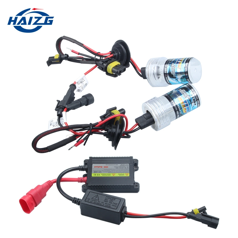 Haizg Direct Supply Car LED 35W 55W HID Ballast H1 H3 H4 H7 HID Lighting DC 55W 35W HID Ballast Xenon Round HID Ballast