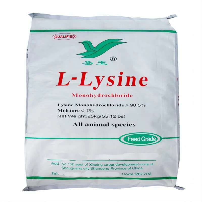 Alimentation Addditive 98.5% lysine pour Annimal China, Nutricorne