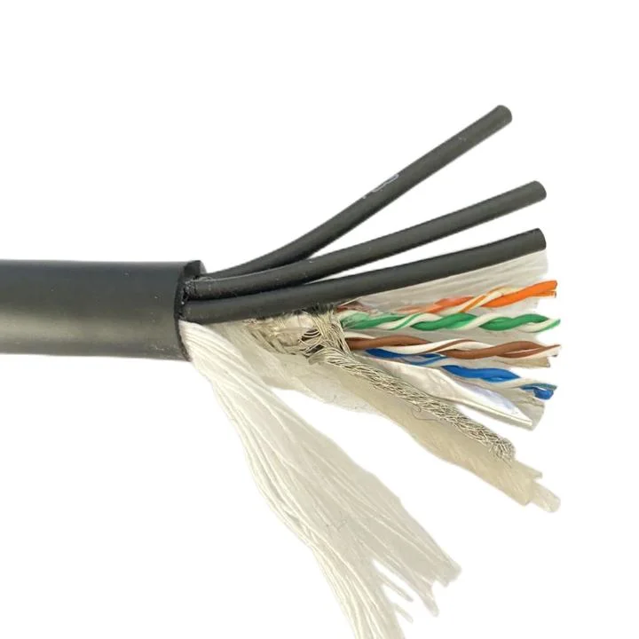 China Supplier Coaxial Cable Rg59 with 2 Power Cable for Communication CCTV Camera