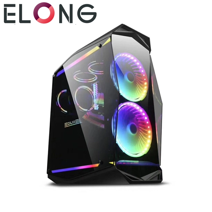 Newly Lanched 2023 with 20cm Fan in Front D06 Gaming Case