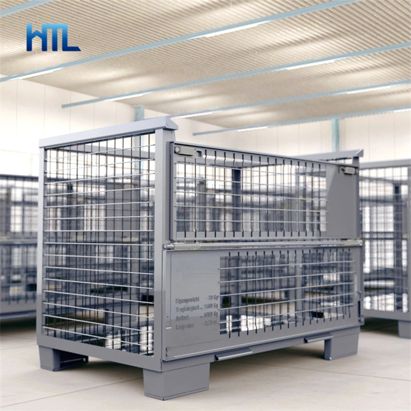 Heavy Duty Welded Logistic Durable Wire Mesh Stillage Gitter Box