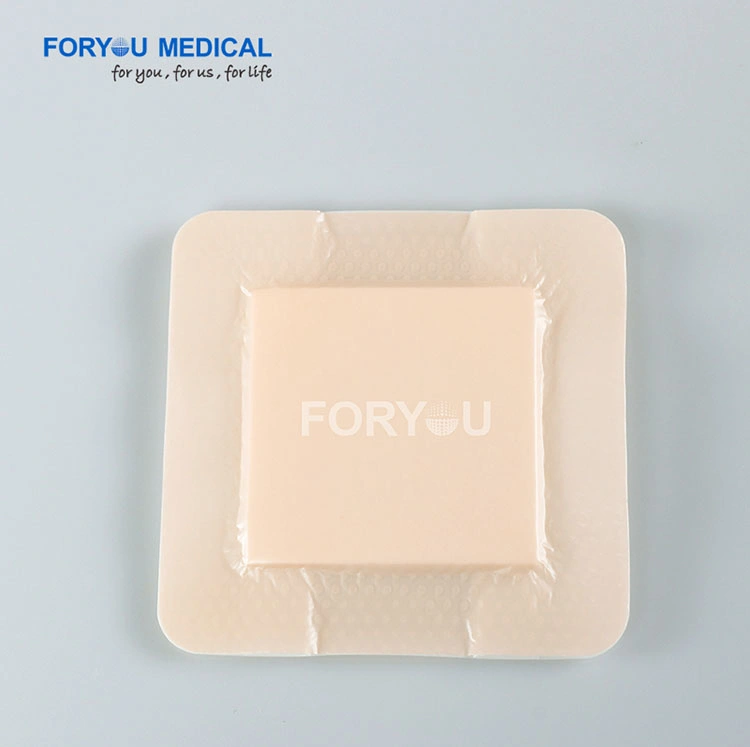 CE/ISO13485/FDA Approved Self-Adherent Silicone Foam Dressing for Sacrum Wound Care-Sfd2022