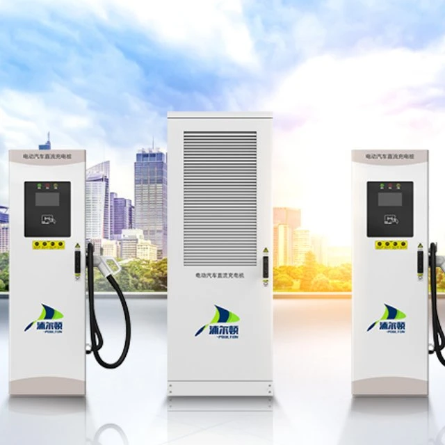 220V DC Fast Charge Estação EV EV Estação de carregamento com pagamento por cartão de crédito