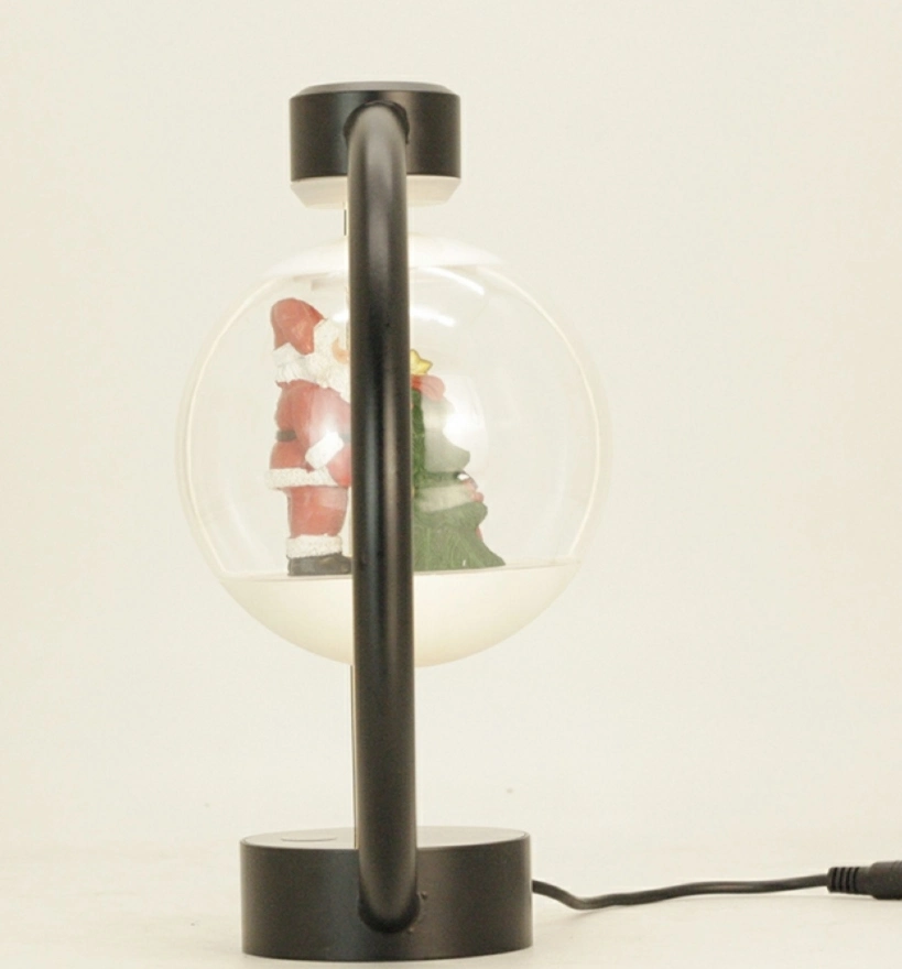 Cadeau personnalisé lampe de Noël à LED de Levitation magnétique, veilleuse flottante pour la décoration de la maison promotion bureau