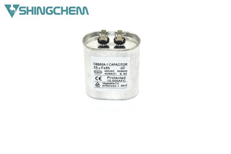 Air Conditioner Cbb65-R Motor Running Aluminum Capacitor