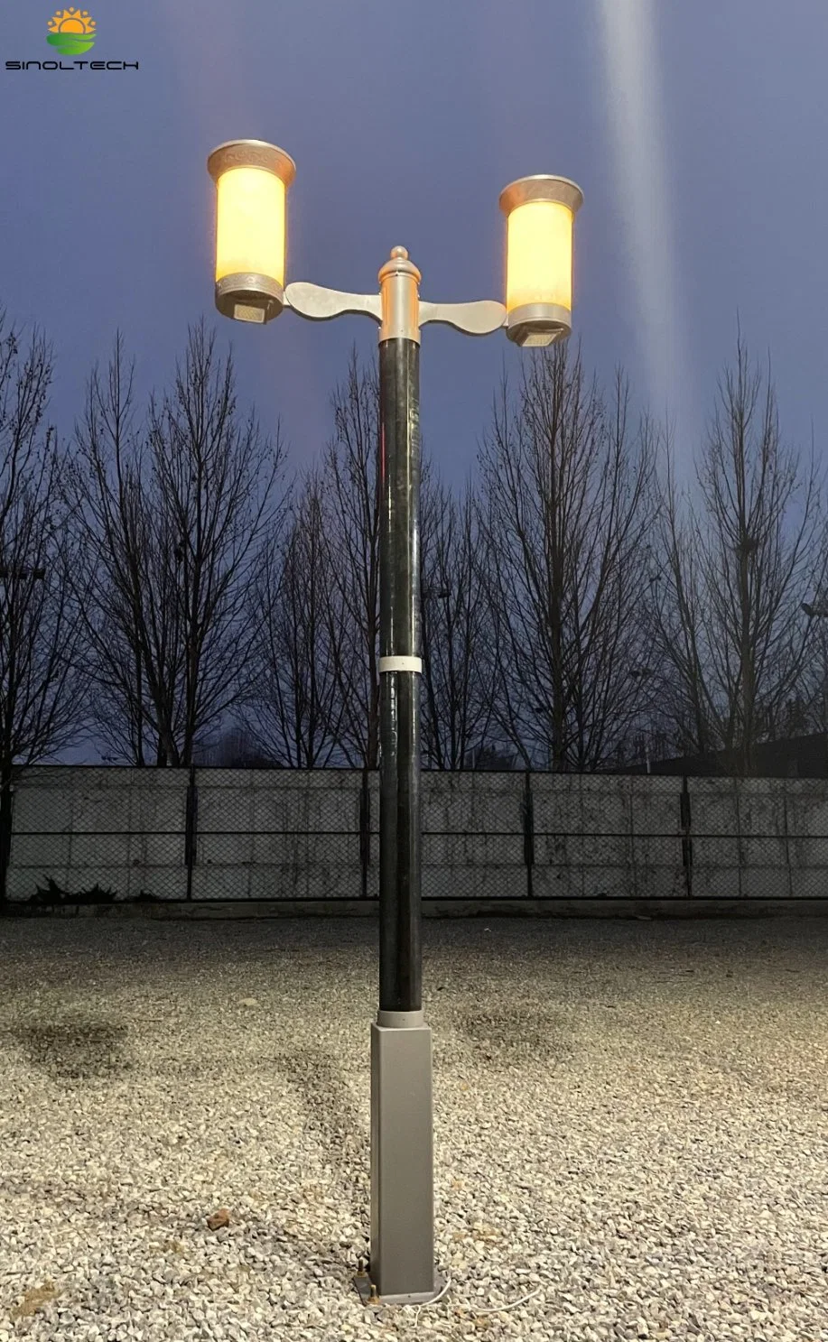 3.5m~5.5m Wrap Solar Light Pole for Landscape Lighting (SN-WRAP-12)