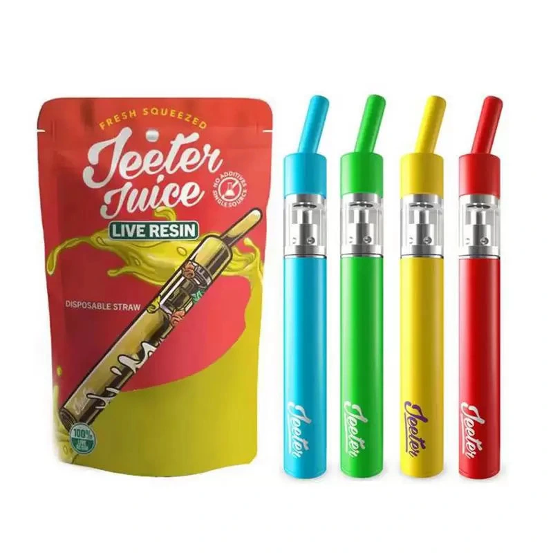 Jus Jeete R E cigarettes jetables de cartouche vide avec des paquets 1.0ml atomiseur 380mAh Cartouches Cartglass Vape vaporisateur plusieurs couleurs