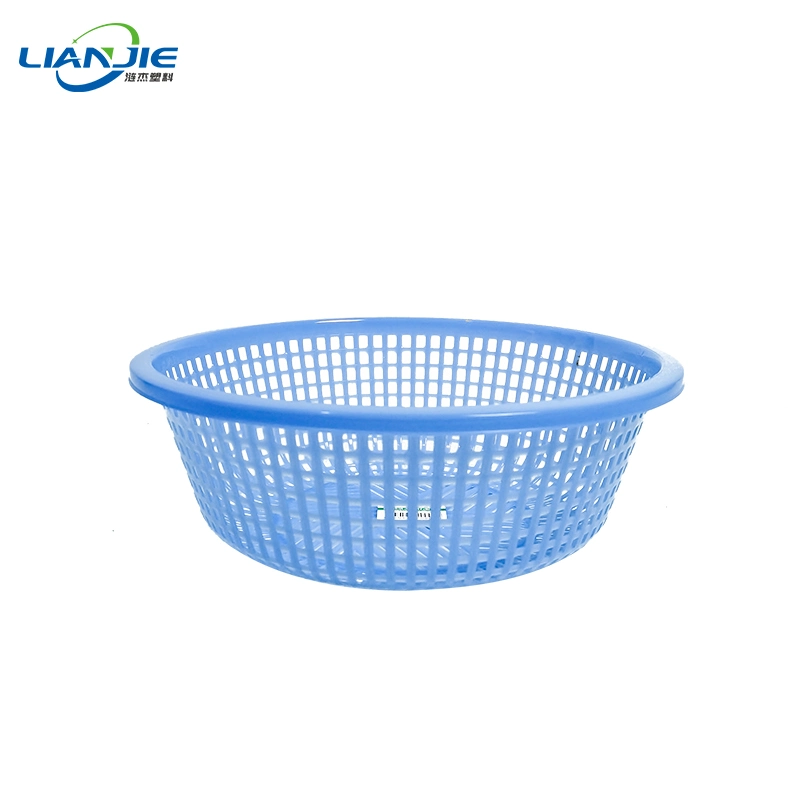 PE Plastic Vegetable Fruit Washing Basket with Drain