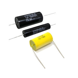 Axial Cbb20 825j/250V Metallized Polypropylene Film Capacitor Yellow