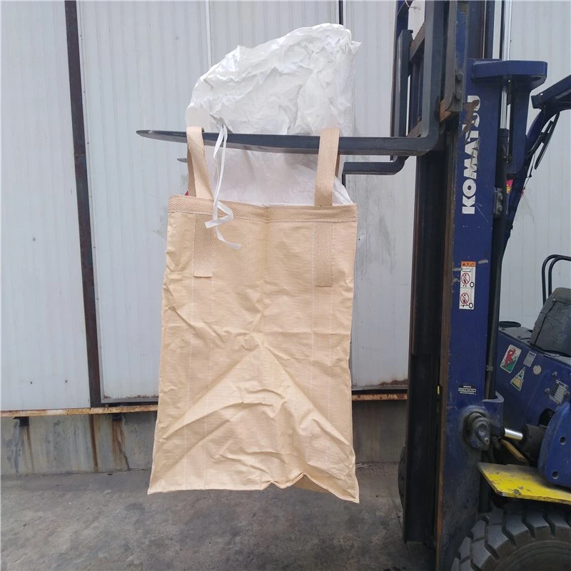 Sample Customization 1 Ton FIBC Big Bag Cross-Angle Loop Sack Container Bag