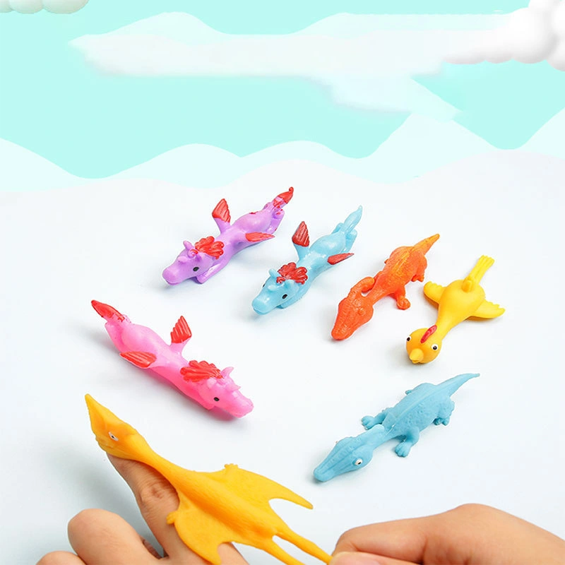 Funny Soft Sticky Finger Stretchy Toys Animal Flinger Unicorn Toys