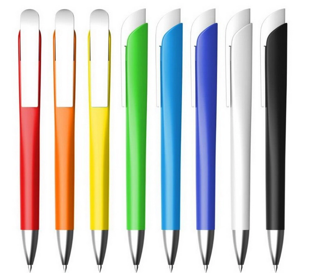 Promoción bolígrafo plástico de alta calidad