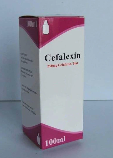 Cefalexin للطب الغربي عالي الجودة بنظام التعليق الشفهي مع GMP.