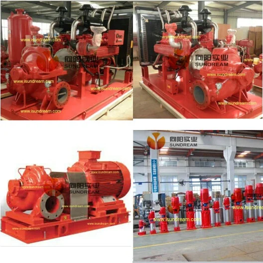 UL/FM Listed Diesel Engine Driven Fire Fighting Centrifugal Water Pump