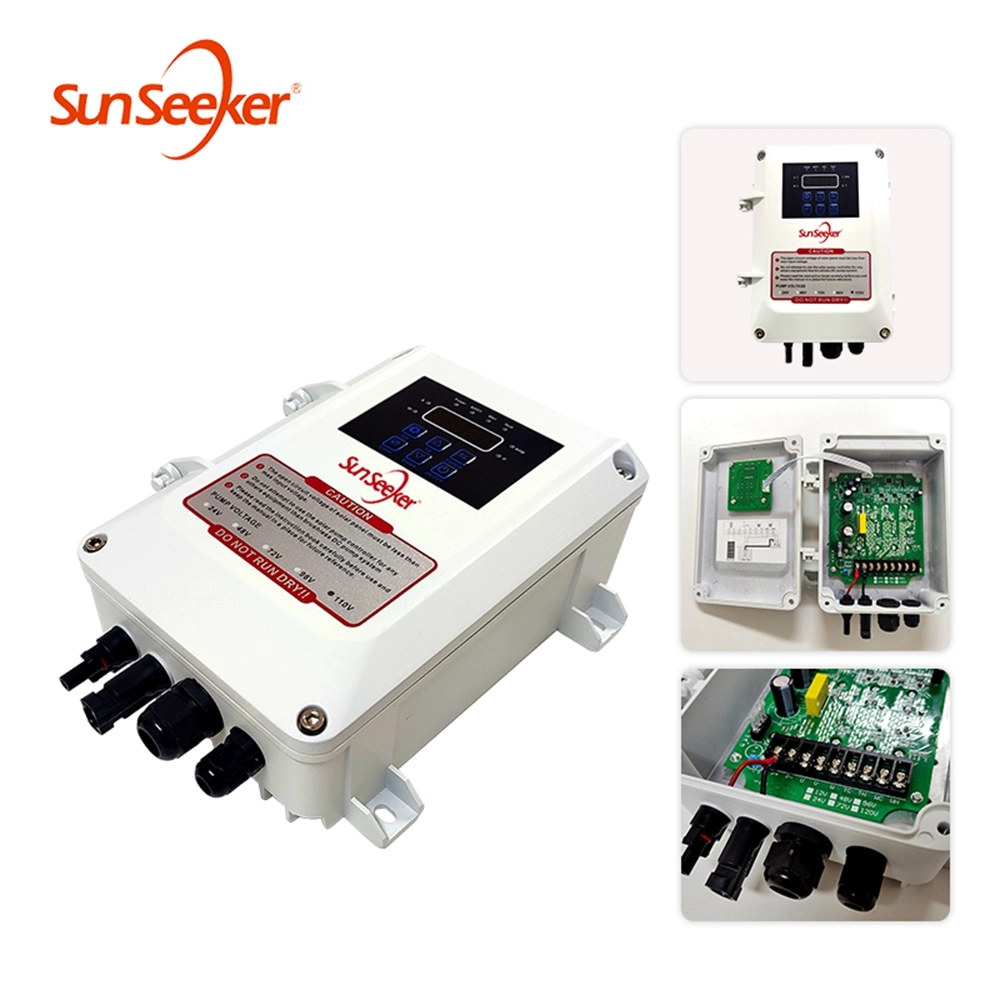 DC48V 3 pouces Pompe centrifuge à aubes en plastique solaire pour usage domestique.