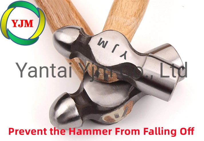 1.5p/2p/2.5p Carbon Steel, Round Head Hammer with Wooden Handle, Machinist Hammer, Stoning Hammer, Sledge Hammer