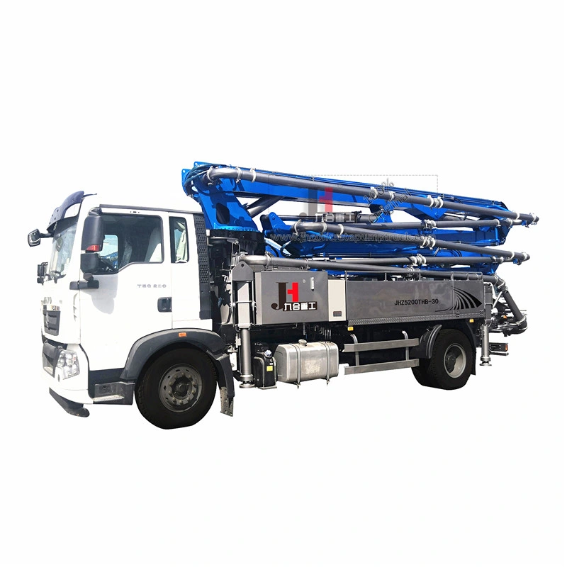 30m 38m 52m 58m 62m 70m Concrete Boom Pump Boom Concrete Pump Truck Mounted Concrete Boom Pump with Best Price for Sale