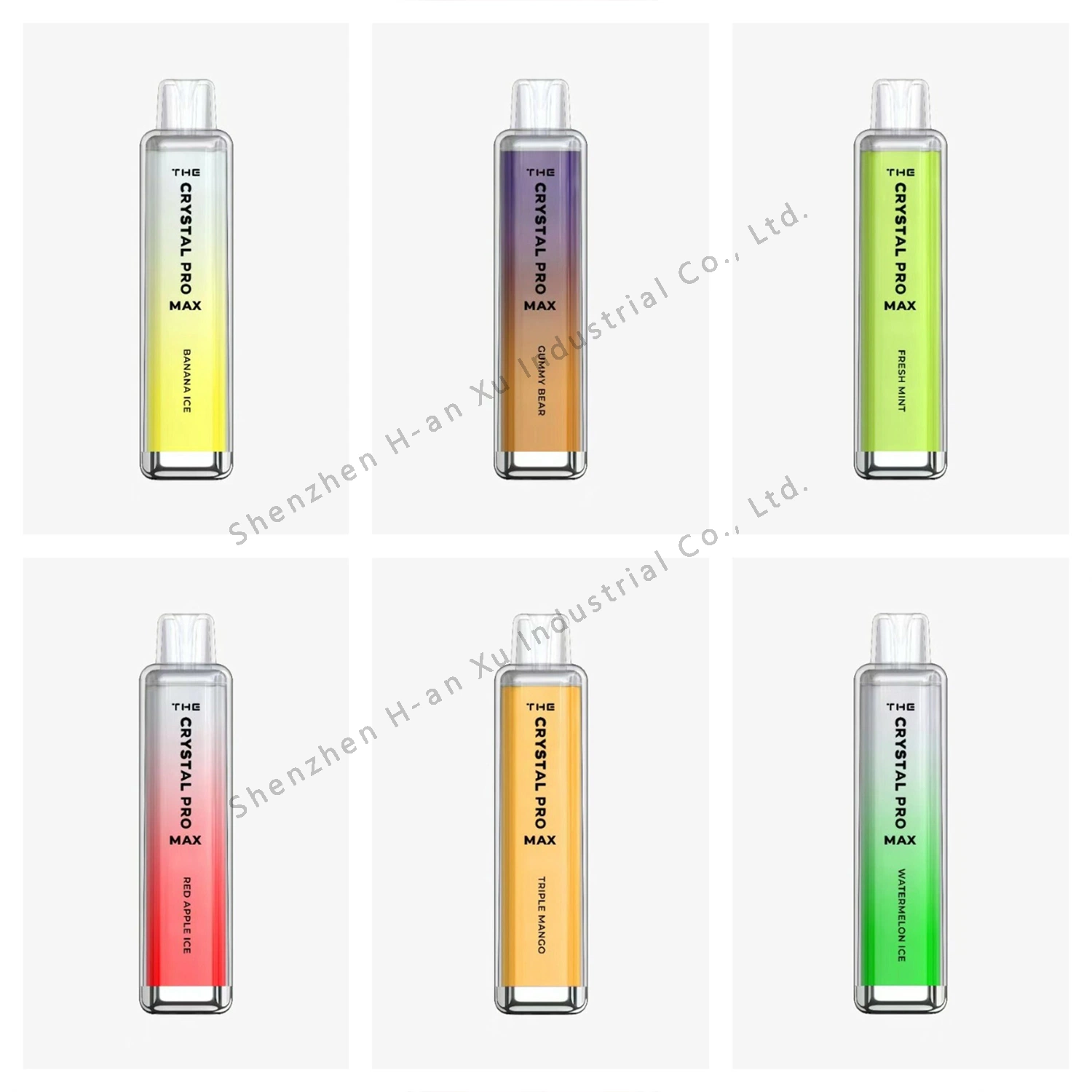 Wholesale/Supplier I Vape Crystal Hot Selling in UK Harleybar The Crystal PRO Max 4000puffs Disposable/Chargeable Vape Bar and New Lost Elf Hayati Crystal 4000 Waka