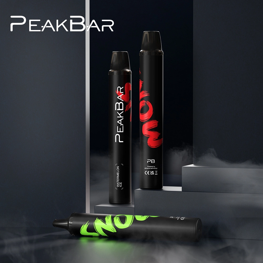 Disposable/Chargeable Vaporizer 800 Puffs Peakbar Mini Mesh Coil Airflow Adjustable Vape