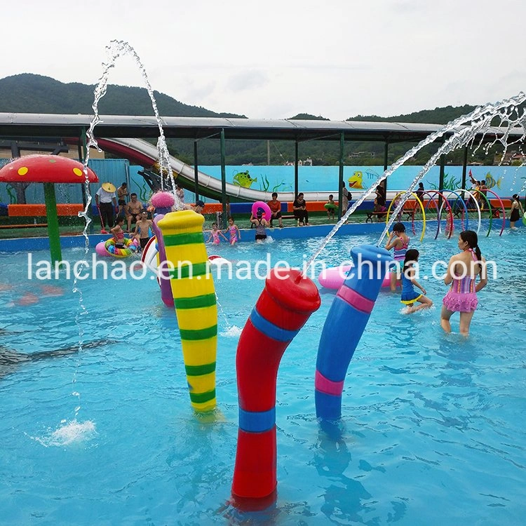 Aqua Park de fibra de vidrio de lápiz de pulverización de agua