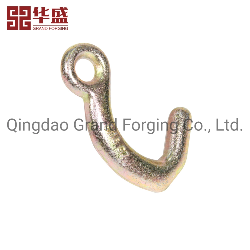 Rigging Hardware Drop Forged Alloy Steel Forged Eye Hook Chain Combination Hook