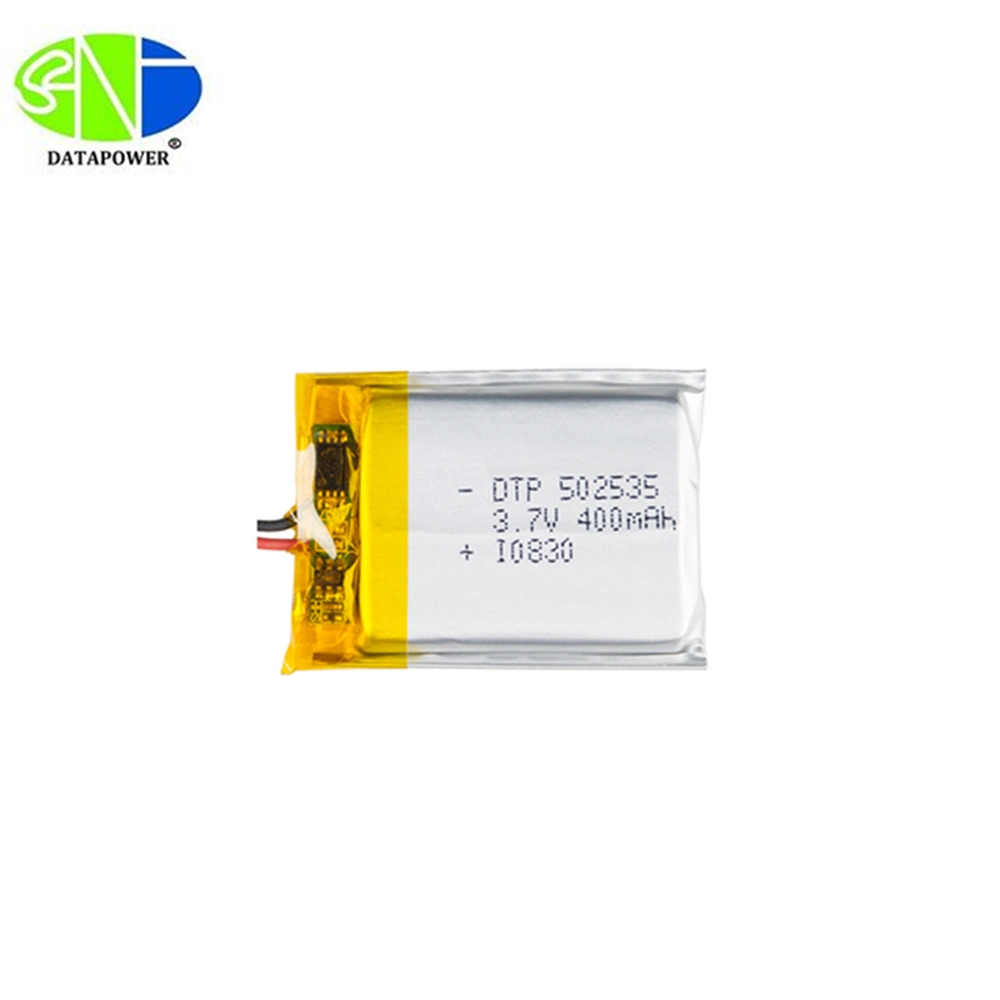 Stock 3.7V 400mAh Dtp 502535 Electric Bike Lipo Rechargeable Lithium Ion Battery