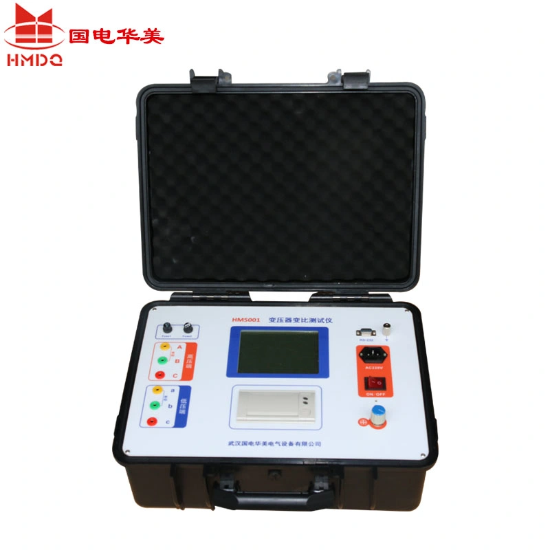 Three Phase and Single Phase TTR Transformer Turns Ratio Test Meter Equipment