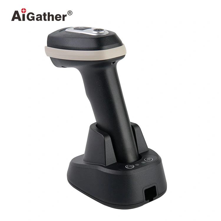 a-9533sr Handheld 2D Barcode Scanner with Wireless Charging Base