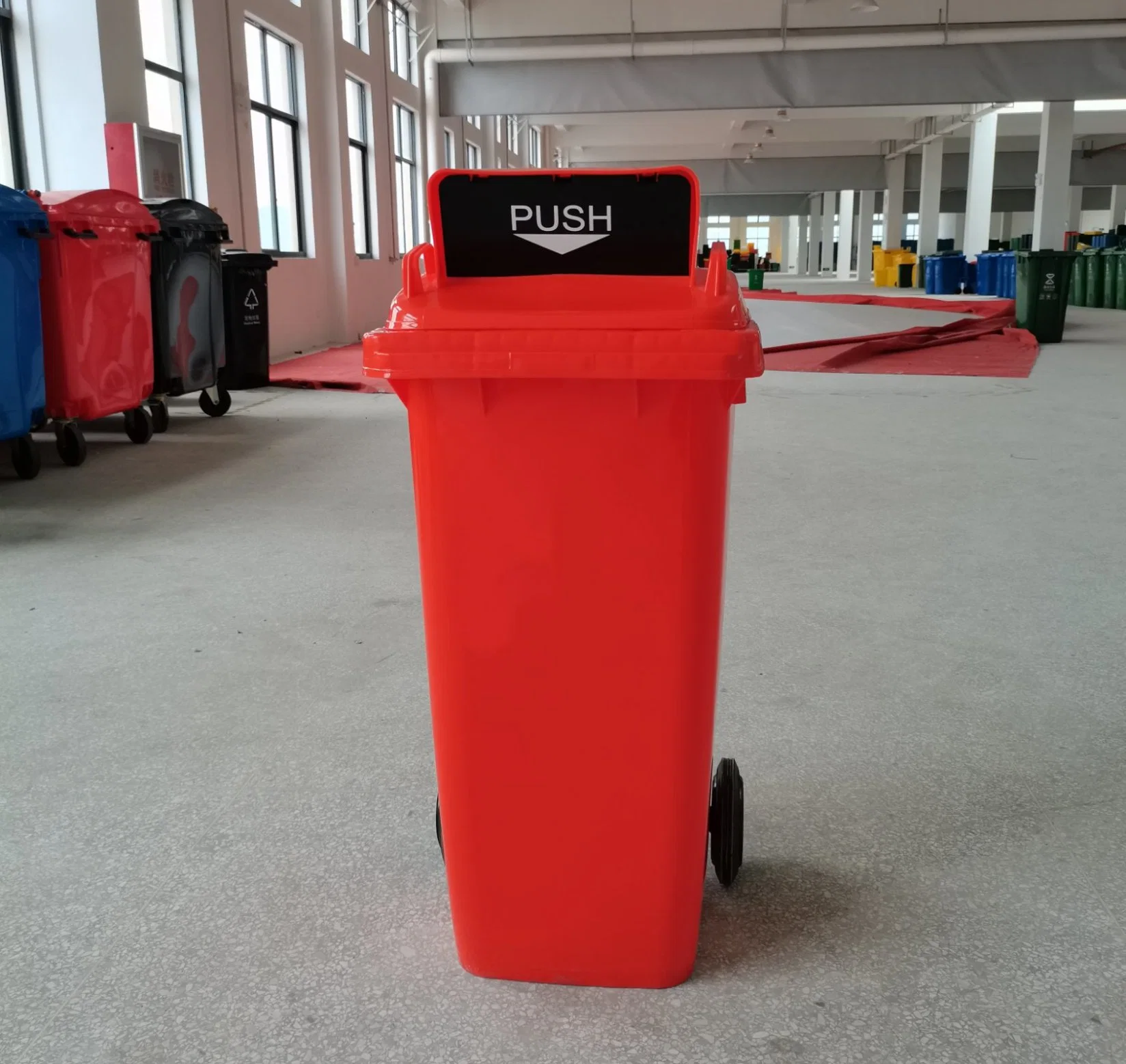 Large Plastic Garbage Bin Price Trash Can 240 Liter Waste Bin