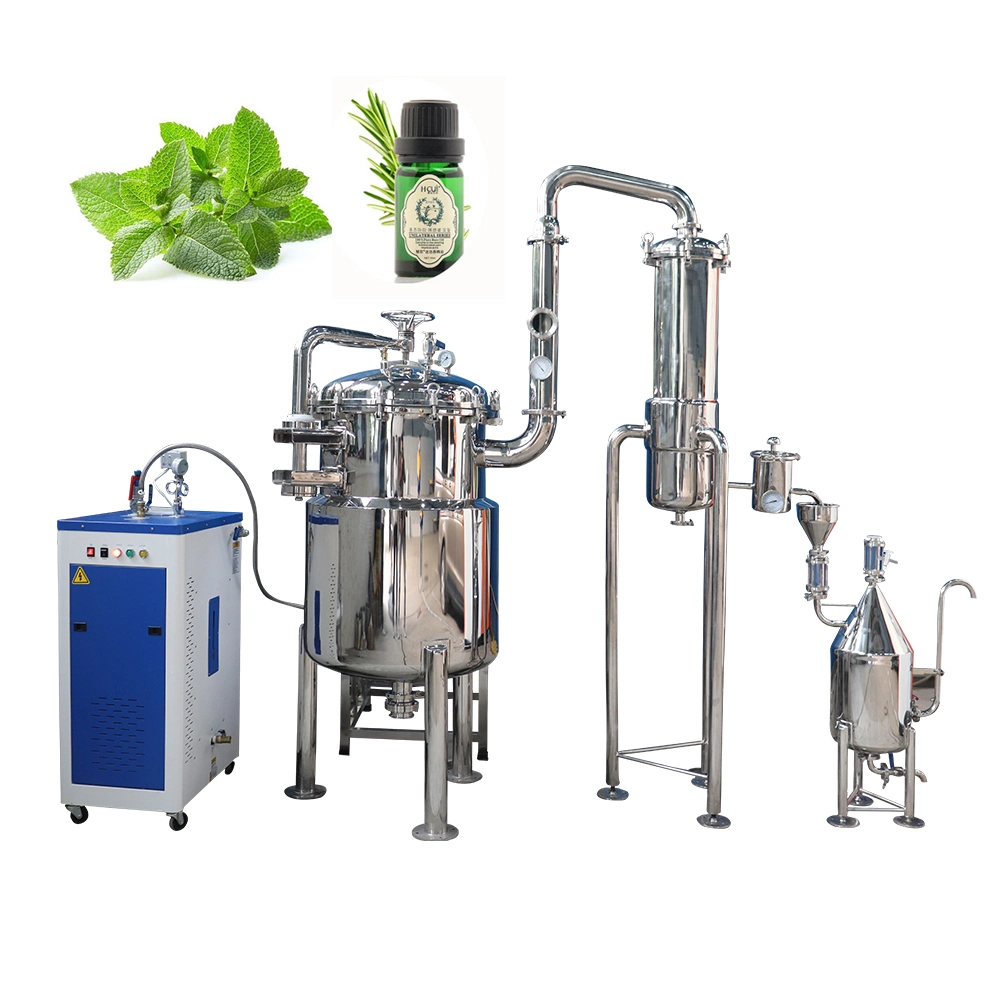 L'énergie verte de la machinerie agricole de l'équipement de distillation d'huile essentielle de THC