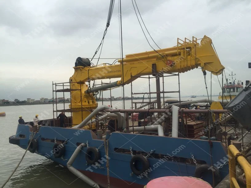 Hydralic Marine Foldable Knuckle Boom Crane with BV Certificate