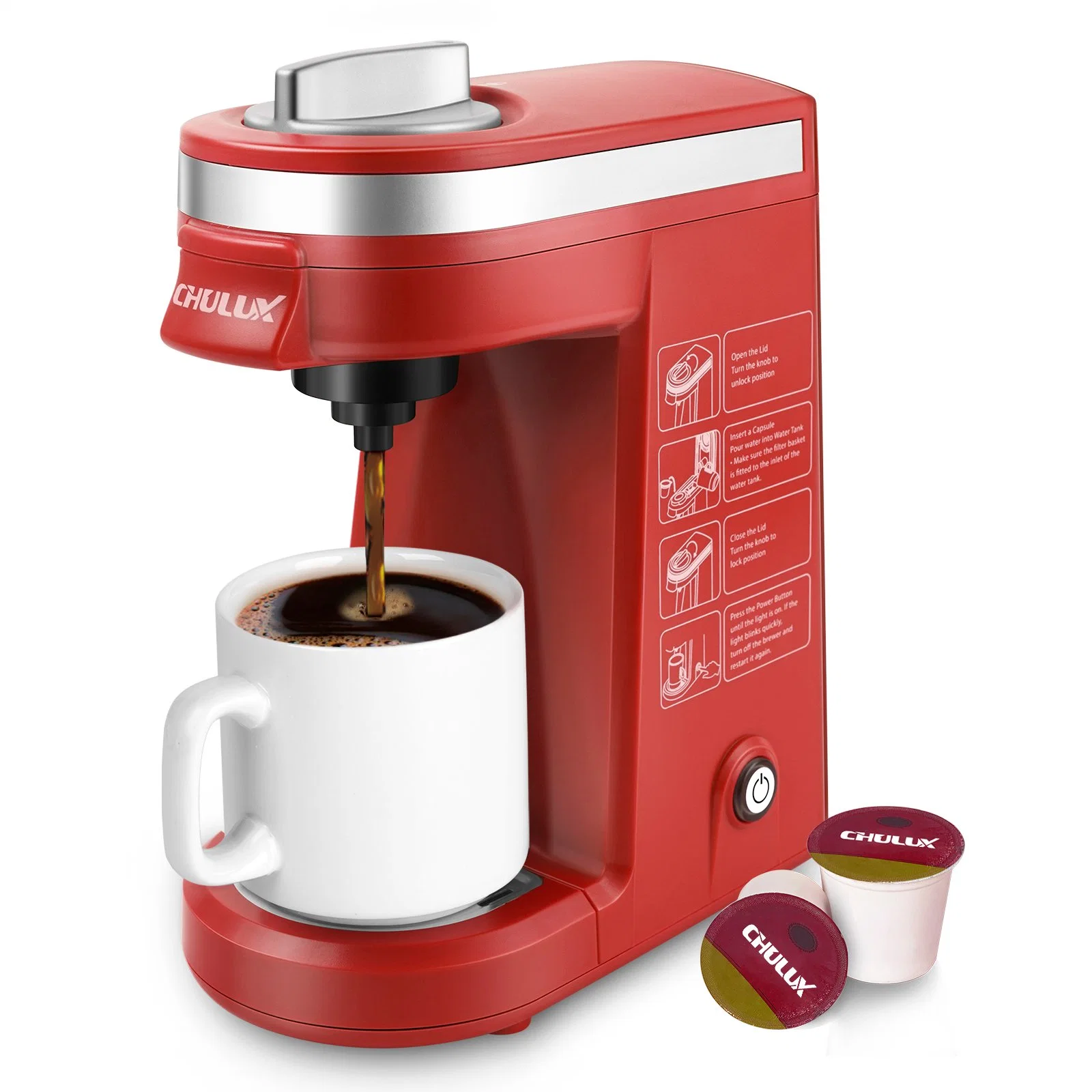 Hot-Selling Home Use Chulux Brands Coffee Machine Capsule Coffee Machine Coffee Maker