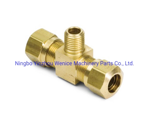 Brass Air Brake Tube Fitting Union with High Pressure