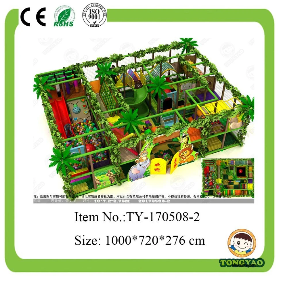 Ty-14024CE Approved Forest Theme Indoor Playground