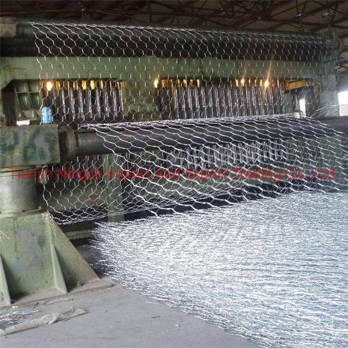 3M * 1,5m * 1,5m 12cm * 14cm Verzinkte Gabion Box Gabion Mesh Gabion Bakset-Aufbewahrung Wall Gabion