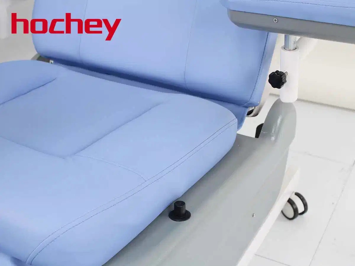 Mobiliário hospitalar Multifunctional ajustável Medical Blood Donation Collection Chair Electric Cadeira de diálise