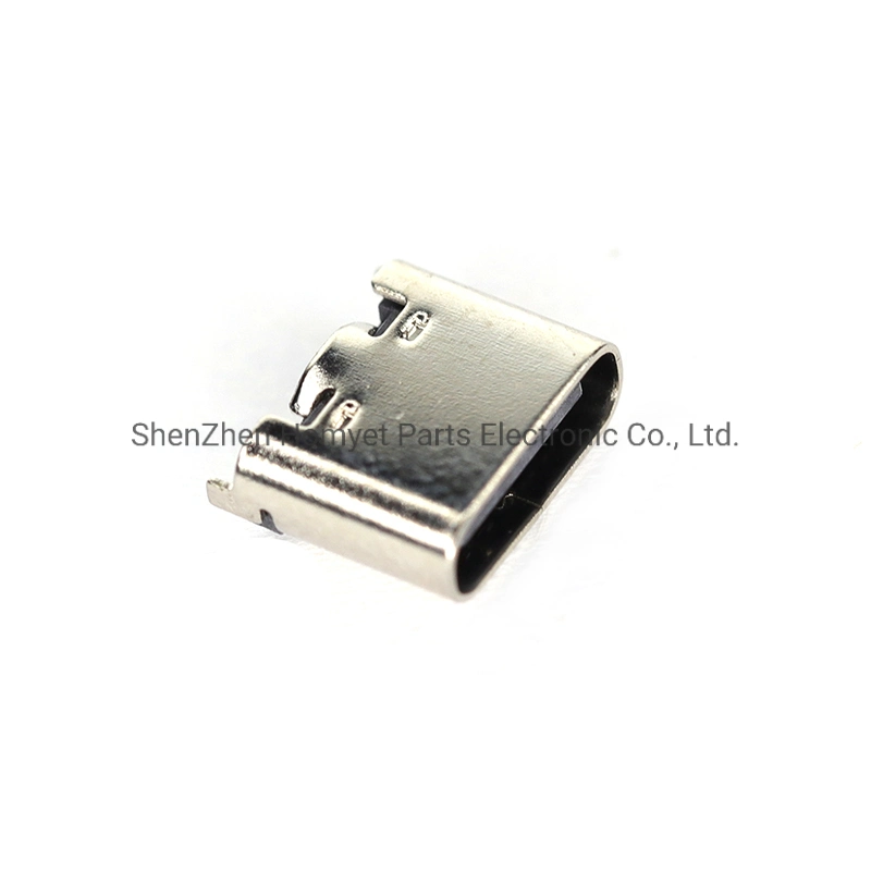 3.1 USB Connector Female Base 6p Vertical Gold-Plated Pin Charging