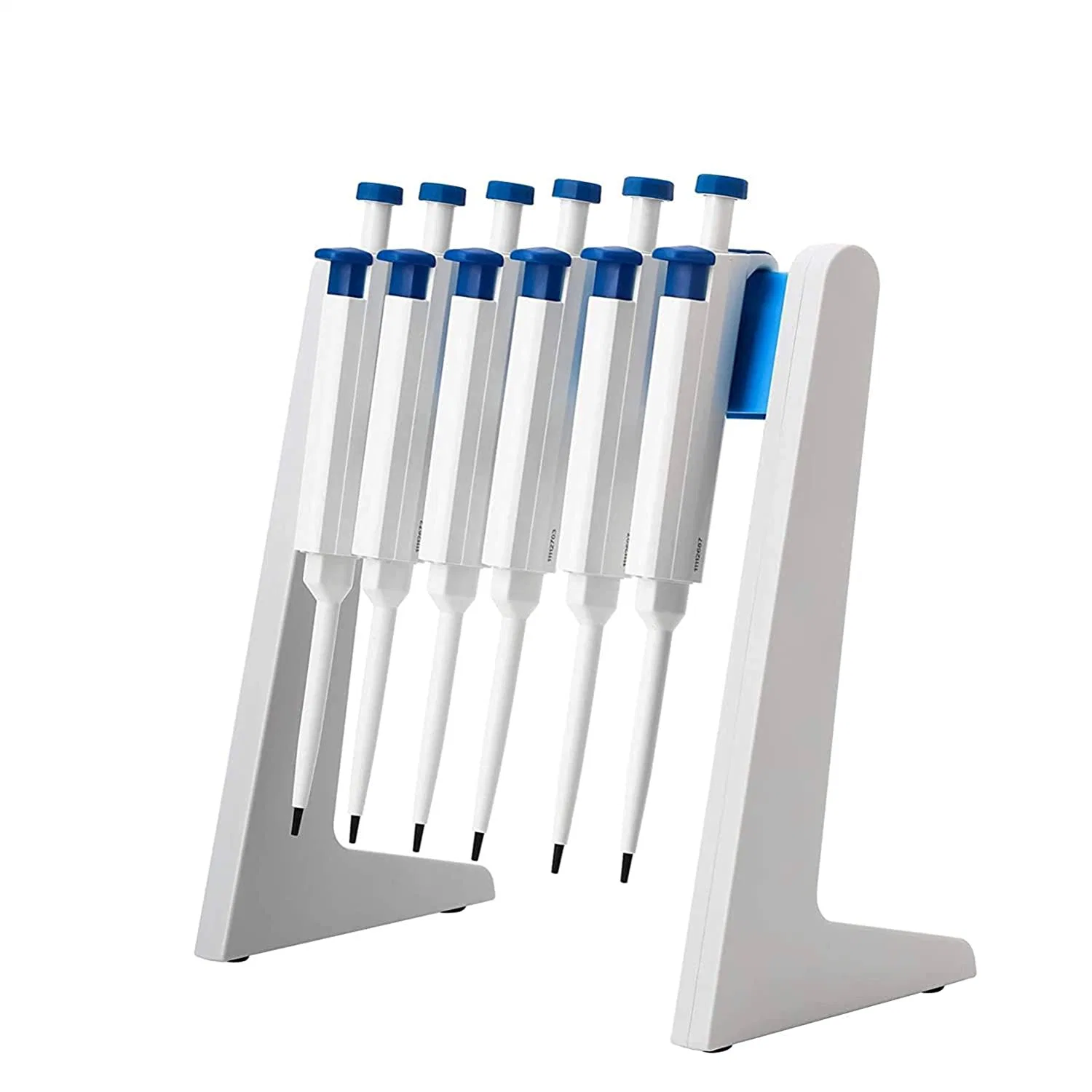 Lab Equipment Pipette Stand Holder L Shape Pipette Stand for 8PCS Micropipettes
