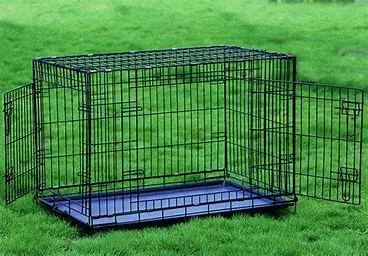 Pet Large Folding Wire Pet Cages for Large Dog Cat